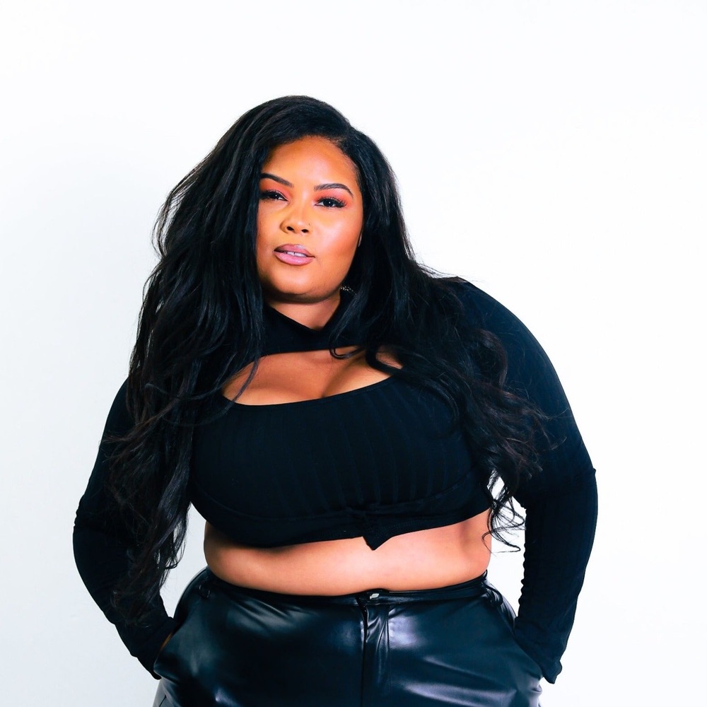 Selena Stylish Black Detachable Bolero & Sleeveless Crop Top Set